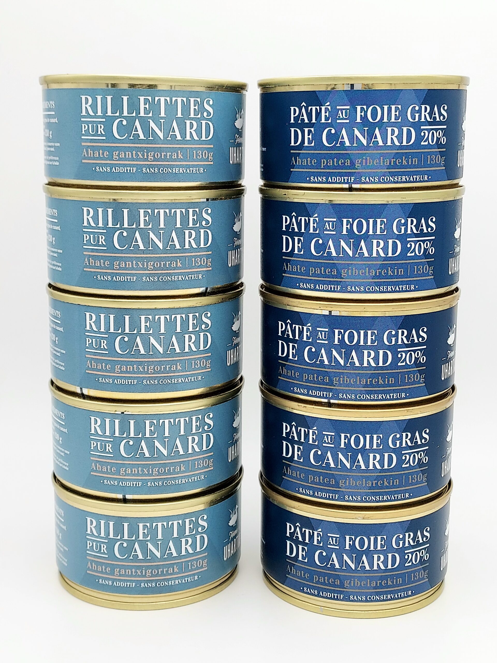 Coffret Rillette Pur Canard Et P T De Canard Au Foie Gras Coeur